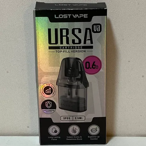 کارتریج لاست ویپ اورسا 2.5ml مقاومت 0.6 اهم