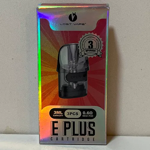 کارتریج لاست ویپ E-PLUS ظرفیت 3ml مقاومت 0.6 اهم